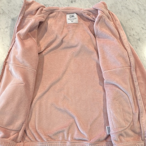 Athleta Girl’s Pink Hoodie, size XL 14 - Picture 3 of 6